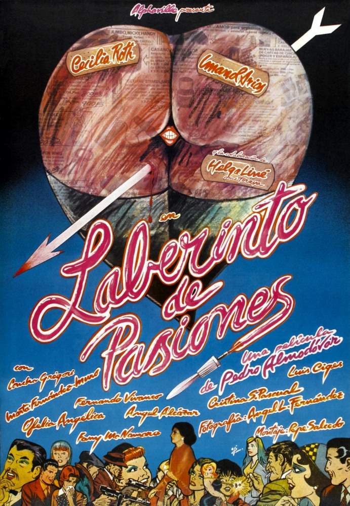 смотреть онлайн Лабиринт страстей (1982)